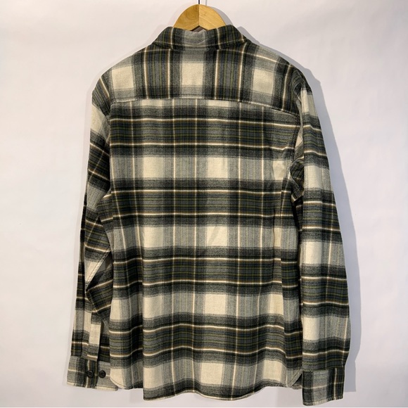 Pendleton greenPlaid Burnside double Brushed Flannel Shirt Sz Medium - Picture 3 of 11